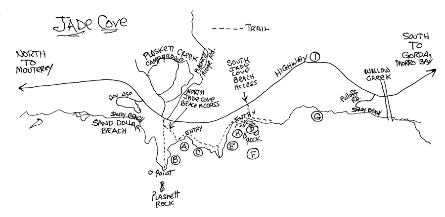 plaskett creek campground map