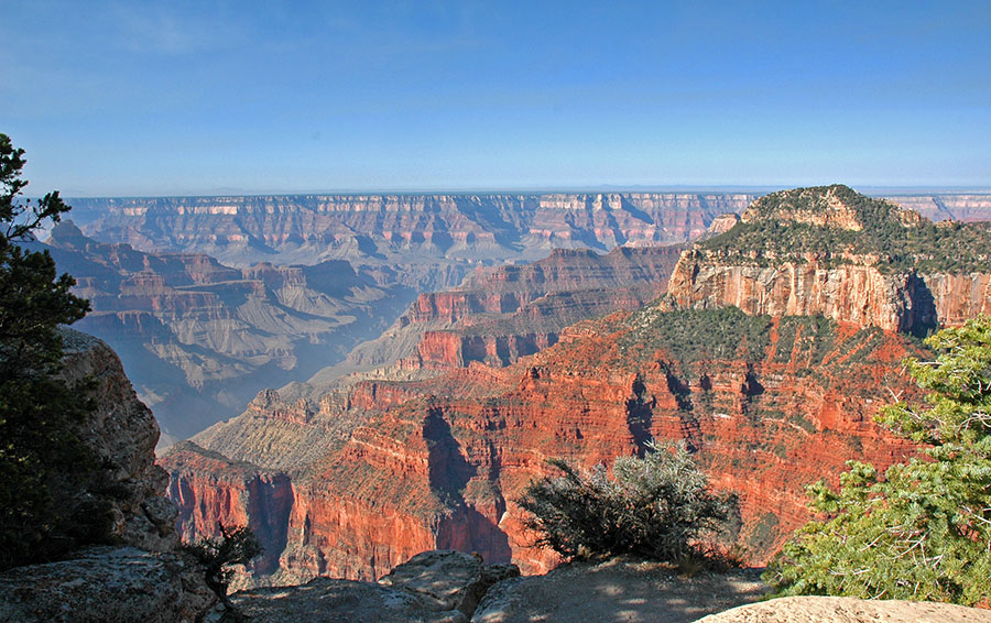 North Rim Grand Canyon view