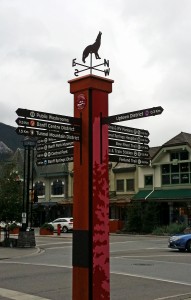 Banff Town sign